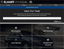 Tablet Screenshot of elharthyundai.com